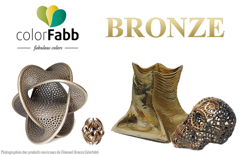 Impression 3D métal un avant goût avec ColorFabb Bronze !