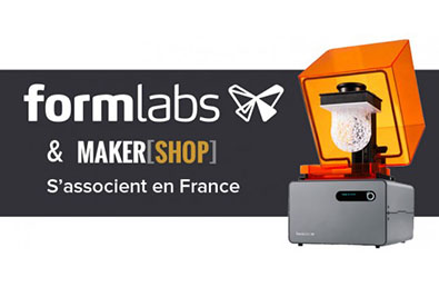 La Form 1+ de Formlabs commercialisée officiellement en France !