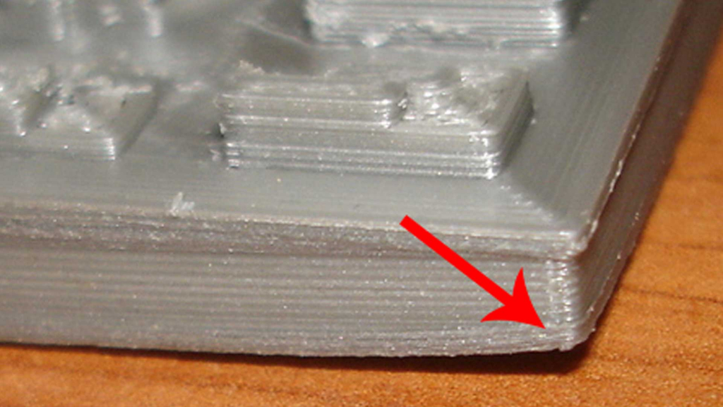 Exmeple de wapring sur une pièce imprimée en 3D