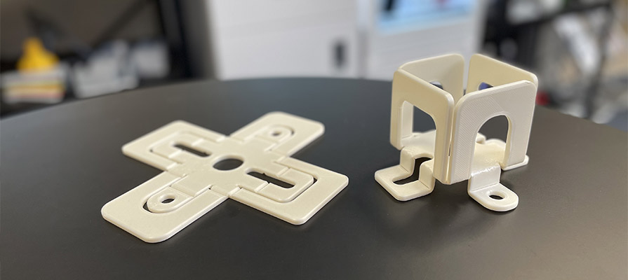 Le thermopliage manuel d’une pièce imprimée en 3D