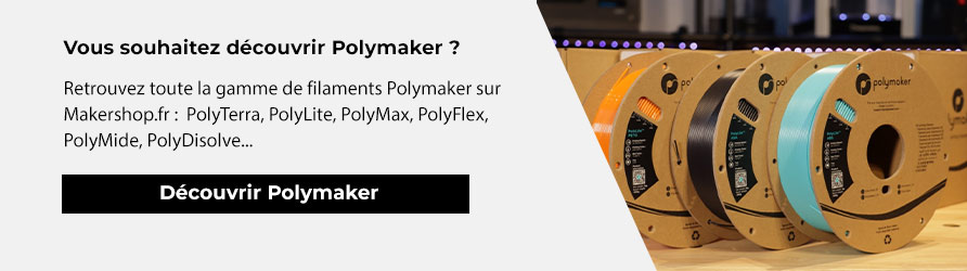 Polymaker bobines carton filament 3D