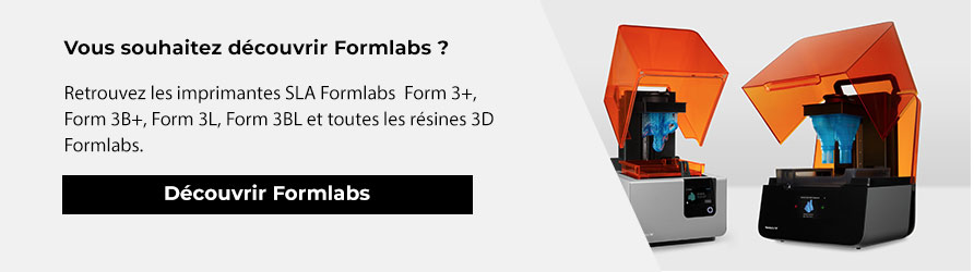 Formlabs impression 3D SLA prototypage 3D