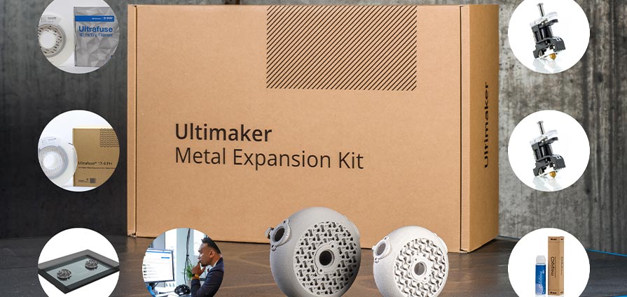 Ultimaker kit extension métallique