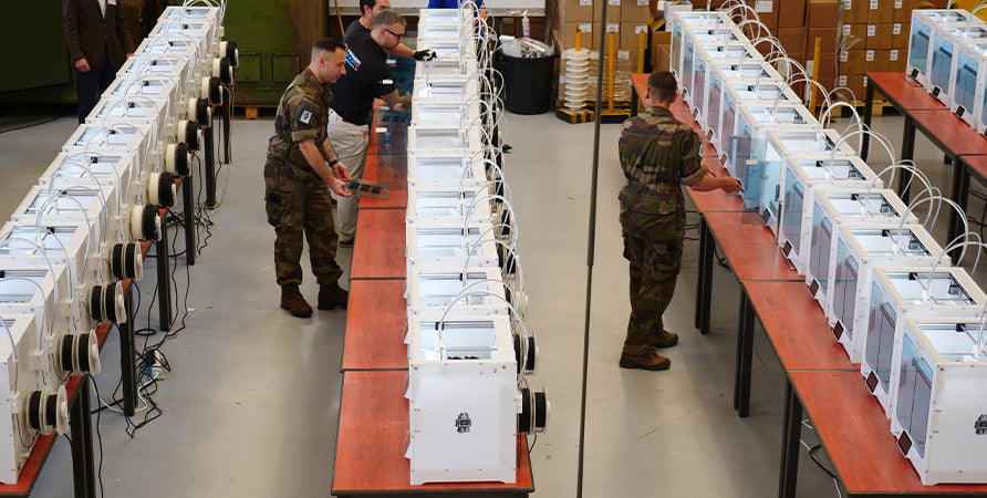 Armée de Terre intègre une flotte d'imprimantes 3D