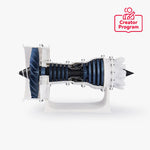 Jet Engine Model Components Kit