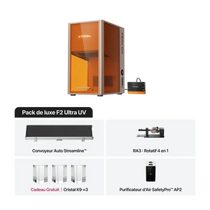 xTool F2 Ultra UV - Pack deluxe