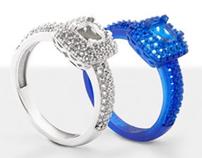 3D printed rings Form2