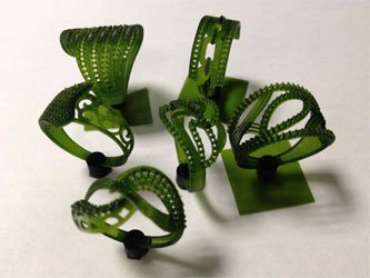 3D printer SLA jewellery