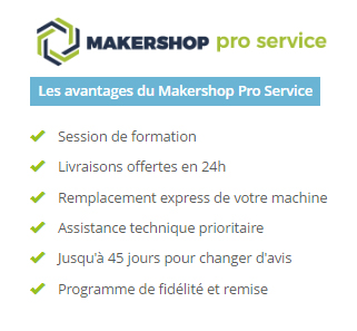 Makershop Pro Service