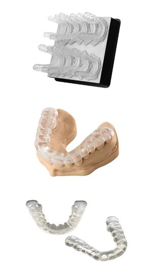 Impression avec résine Dental LT Form 2