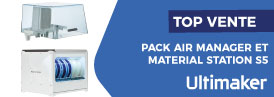 Top vente Pack air manager et material station s5 Ultimaker
